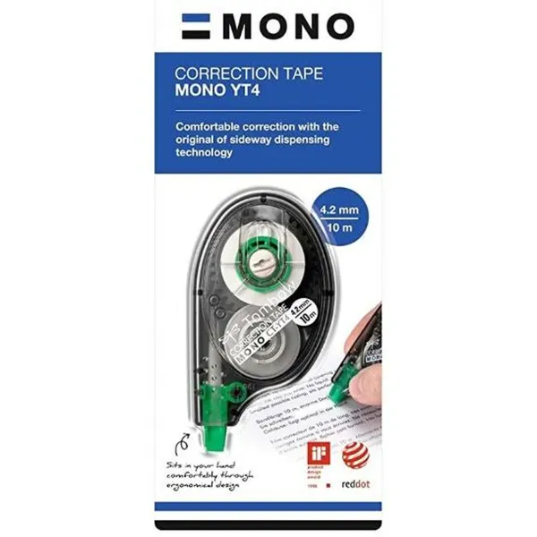 Корректирующая лента Tombow Mono 4,2 mm x 10 m (12 штук)