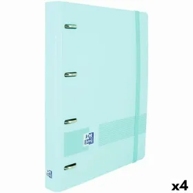 Žiedinis segtuvas Oxford EuropeanBinder Pastelės mėlyna A4+ (4 vnt.)