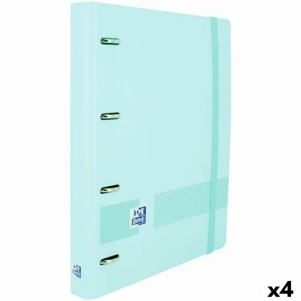 Папка-регистратор Oxford EuropeanBinder Пастельно-голубой A4+ (4 штук)