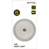 Entac Night Light 0.5W Round WW White