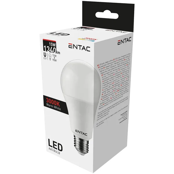 LED Globe E27 15W WW