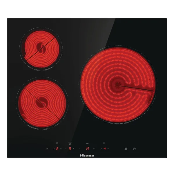 Индукционная Панель Hisense E6332BSCE 5700 W 59 cm