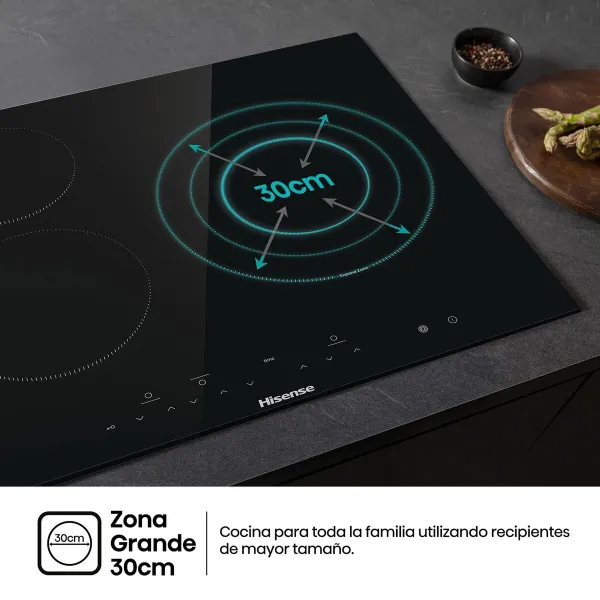 Indukcijas Plīts Hisense E6332BSCE 5700 W 59 cm