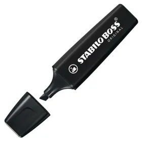 Highlighter Stabilo Nature Colors Black (10 Units)