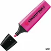 Korostuskynä Stabilo Violetti Magenta (10 osaa)