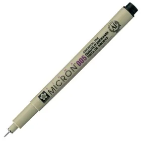 Фетр Talens Sakura PIGMA MICRON 005 Чёрный (12 штук)