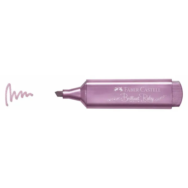 Маркер Faber-Castell TEXTLINER 46 Розовый рубин (10 штук)