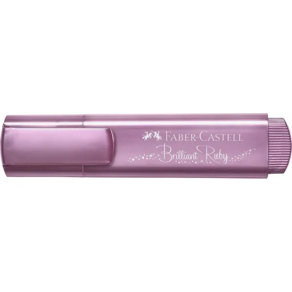 Маркер Faber-Castell TEXTLINER 46 Розовый рубин (10 штук)