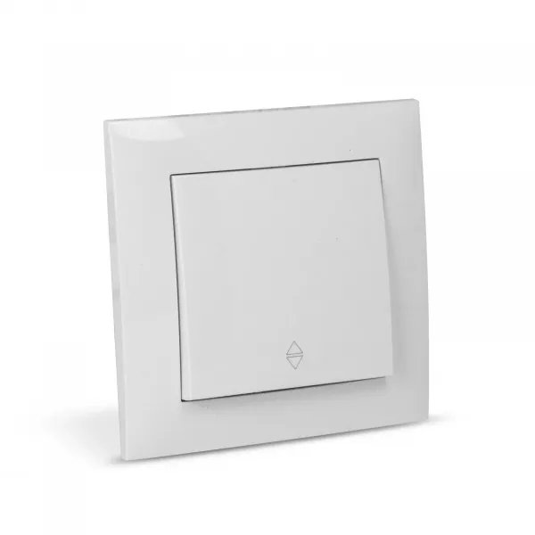 106 Arnold Recessed alternative wall switch White