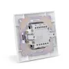 106 Arnold Recessed alternative wall switch White