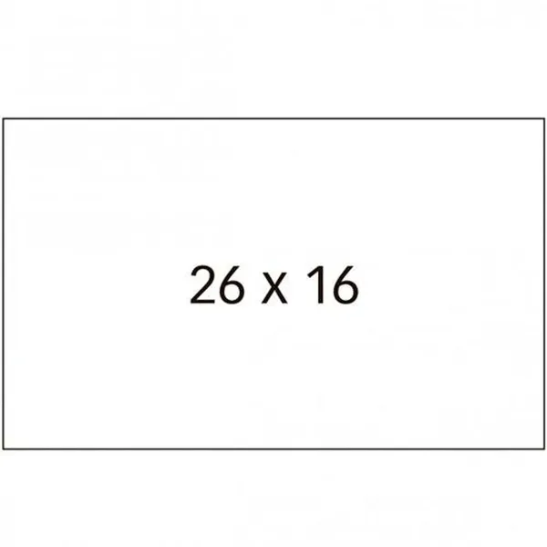 Рулон этикеток Apli Белый 26 x 16 mm 6 Предметы (30 штук)