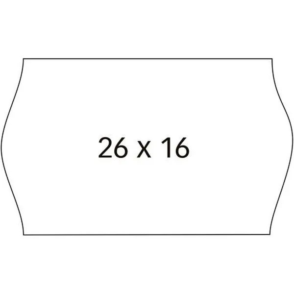 Рулон этикеток Apli Белый 26 x 16 mm 6 Предметы (30 штук)