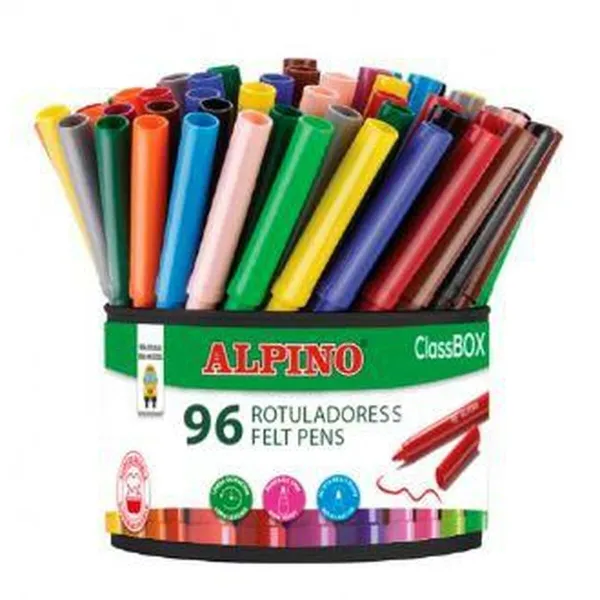 Žymeklių rinkinys Alpino CLASSBOX Spalvotas (12 vnt.)