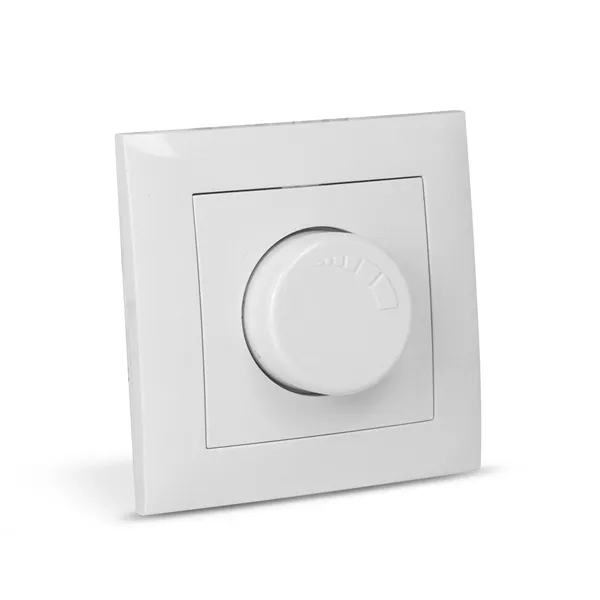 Arnold Recessed wall switch dimmer max.200W White