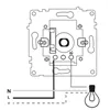 Arnold Recessed wall switch dimmer max.200W White