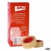 Набор клейких лент Apli Прозрачный 19 mm x 33 m 8 Предметы (35 штук)