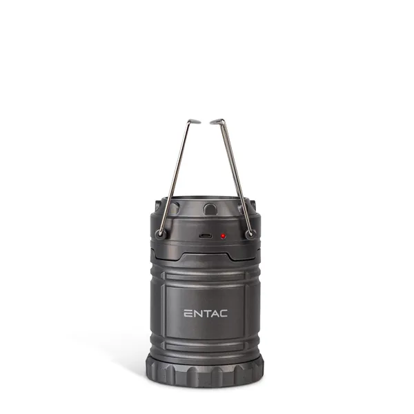 Entac Camping Lantern Solar Powered Plastic 5v - 18650 holds.