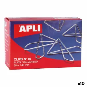 Saspraude Apli MARIPOSA Nº 10 Sudrabains Sudrabs 40 mm (10 gb.)
