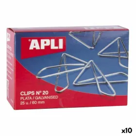 Saspraude Apli MARIPOSA Nº 20 Sudrabains Sudrabs 60 mm (10 gb.)
