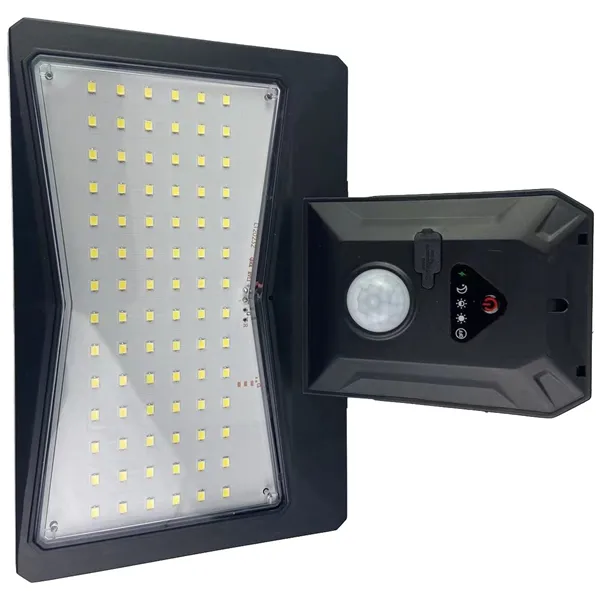 Solar Plastic Wall Lamp 4W SMD with PIR