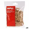 Elastic bands Apli Brown 100 x 2 mm 1 kg (10 Units)