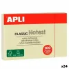 Стикеры для записей Apli CLASSIC Жёлтый 75 x 50 mm 12 Предметы (24 штук)