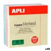 Стикеры для записей Apli FUNNY Разноцветный 75 x 75 mm (48 штук)