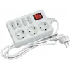 Socket Extension Cord M1 With Switch 7 Sockets 3x16A 4x2.5A 1.5m 3G1.5