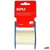 Стикеры для записей Apli Жёлтый 60 mm 10 m (50 штук)