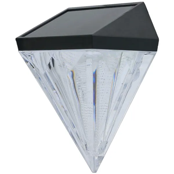 Solar Diamond shaped Plastic Lamp