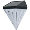 Solar Diamond shaped Plastic Lamp