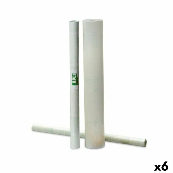 Клейкая обложка для книг Apli Прозрачный 0,5 x 20 m (6 штук)