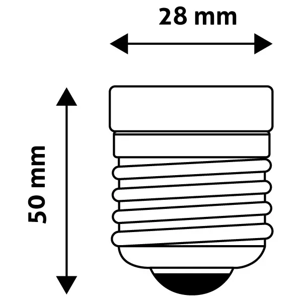 Socket Adapter from E27 to E14