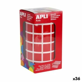 Hаклейки Apli Gomets Красный Квадратный 15 x 15 cm (36 штук)