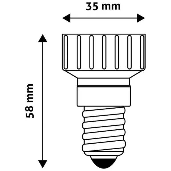 Socket Adapter from E14 to GU10