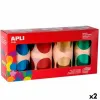 Hаклейки Apli Gomets Разноцветный Круглый 4 Предметы (2 штук)