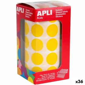 Hаклейки Apli Gomets Жёлтый геометрический (36 штук)