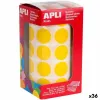 Stickers Apli Gomets Yellow Geometric (36 Units)