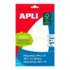 Клейкие этикетки Apli Белый бумага 10 Листья 20 x 75 mm (10 штук)
