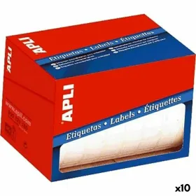Liimaetiketit Apli Valkoinen 22 x 32 mm (10 osaa)