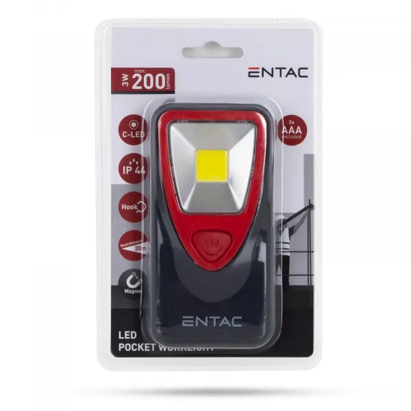 Entac taskutöölamp 3W C-LED