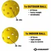 Pickleball-maila Schildkröt Musta Puu