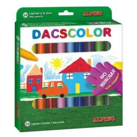 Krāsainie krītiņi Alpino Dacscolor Daudzkrāsains (24 gb.)