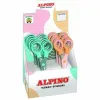 Ножницы Alpino Разноцветный Белый/Оранжевый Нержавеющая сталь 130 mm