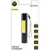 Entac Flashlight Rechargeable 3W 1200mAh (PowerBank Function) with Hinge