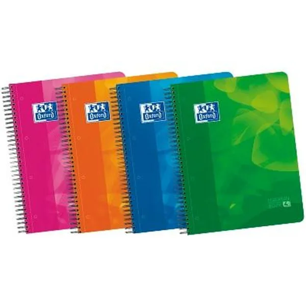 Piezīmju grāmatiņu komplekts Oxford EUROPEANBOOK 4 LAGOON  A4+ 120 Loksnes 4 Daudzums (3 gb.)