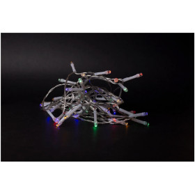 Christmas IP44 96 LED Light with Timer Multicolor 7m