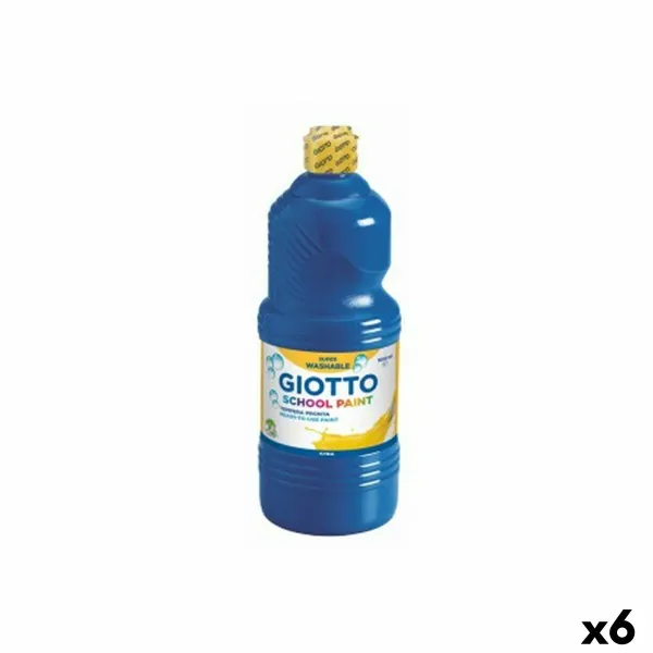 tempera Giotto Tumši Zils 1 L (6 gb.)