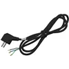 Rewireable Cord 3G1.0 1.5m with Earthed Plug Black