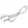 Rewireable Cord 3G1.0 1.5m with Earthed Plug White